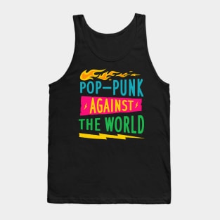 Pop-Punk Against the World Tank Top